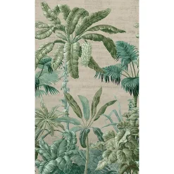 GoodHome Papier peint panoramique Intissé Tugtu crème 280 x 159 cm