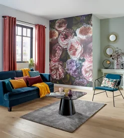 GoodHome Papier peint panoramique Intissé Vanad violet 280 x 159 cm