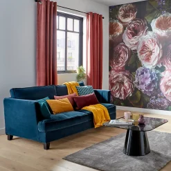 GoodHome Papier peint panoramique Intissé Vanad violet 280 x 159 cm