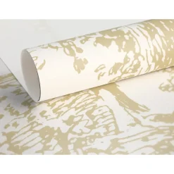 Papier peint panoramique intissé arbre, beige, blanc, 8 lés, L.280 x l.400cm-IDPanneaux