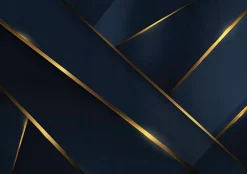 Wallarena Papier Peint Panoramique Intissé Abstrait Glamour Bleu - 400x280 cm - Papier Peint Chambre et salon