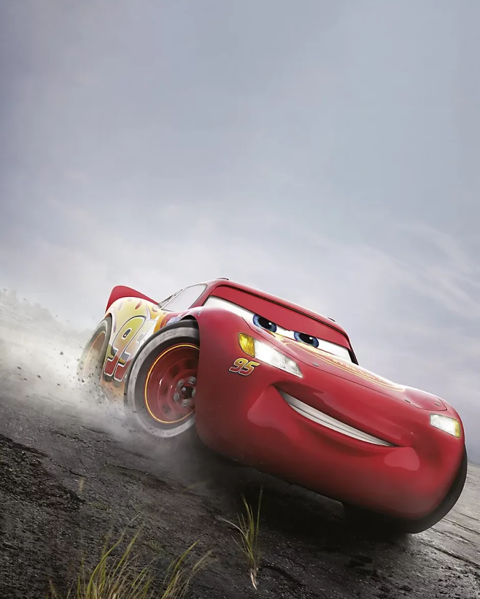 Komar Papier peint panoramique sur intissée de - Disney and Pixar Cars Shine - Taille: 200 x 250 cm