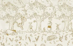 Papier peint panoramique sur intissée de - Disney Winnie the Pooh Outdoors - Taille: 400 x 250 cm-Komar