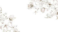 Papier peint panoramique Azulejos, Beige 225 x 250cm-Acte Déco Outlet