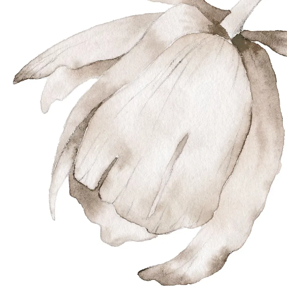 Papier peint panoramique Azulejos, Beige 225 x 250cm-Acte Déco Outlet