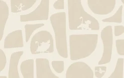 Papier peint panoramique sur intissée de - Disney The Lion King Animals and Shapes - Taille: 400 x 250 cm-Komar