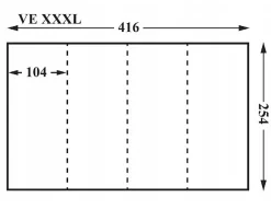 Papier Peint Panoramique Intissé Feuilles Jungle Vert - 416x254 cm - Papier Peint Chambre et salon-Wallarena Sale