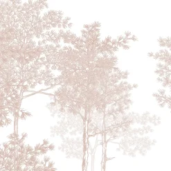 Papier peint panoramique Balade dans les bois, Beige 375 x 250cm-Acte Déco Sale