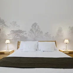 Acte Déco Papier peint panoramique Brumes matinales, Beige 375 x 250cm