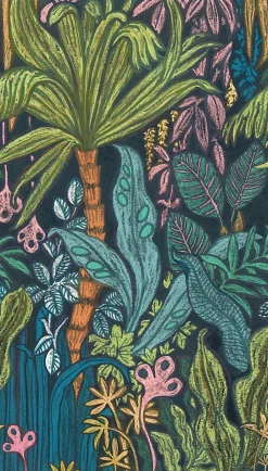 Grandeco Papier peint panoramique wild wood L.280 x l.159 cm