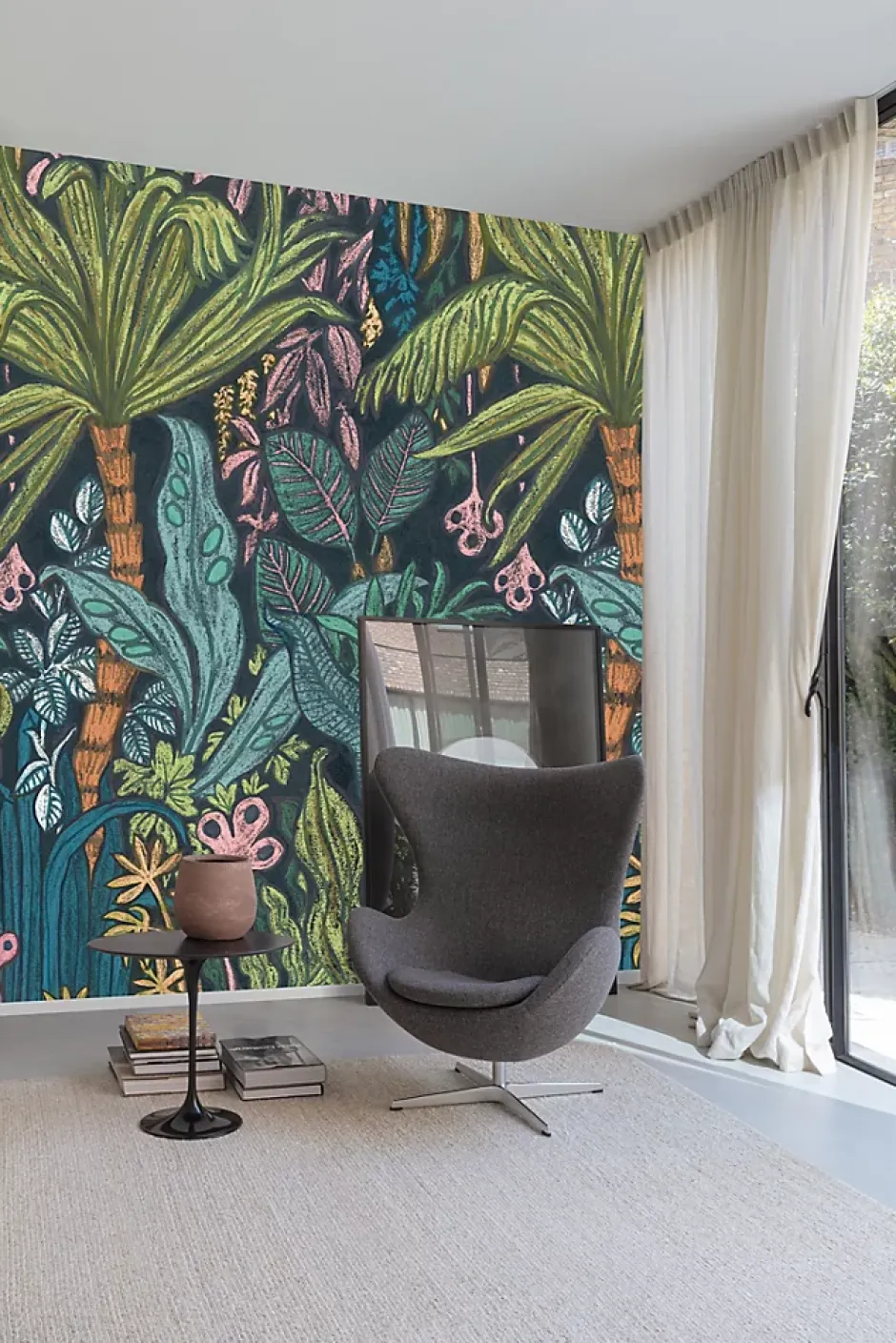 Grandeco Papier peint panoramique wild wood L.280 x l.159 cm