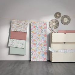 GoodHome Papier peint pré-encollé vinyle intissé uni terracotta Easy Roll Coppins l.53 x H.1005 cm