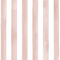 GoodHome Papier peint pré-encollé vinyle à rayures Easy Roll Satori rayures rose l.53 x H.1005 cm