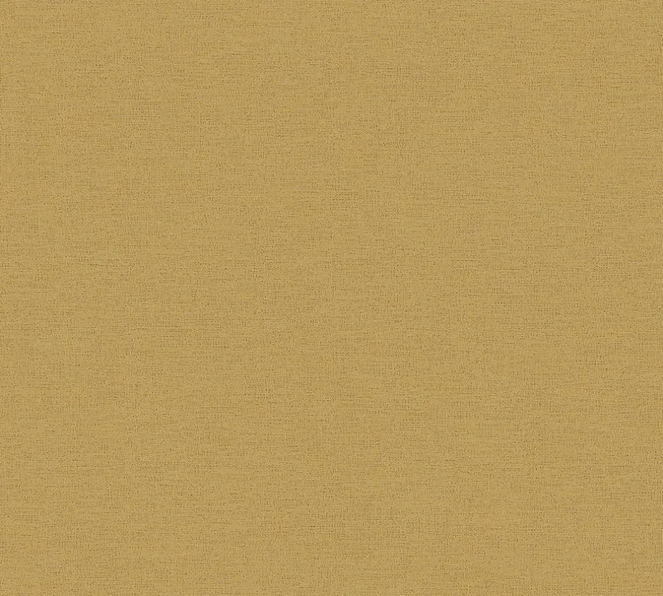A.S. Creation Papier peint vinyle grainé sur intissé uni jaune L.1005 x l. 53 cm, As Creation Around