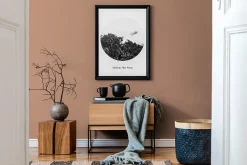 Papier peint vinyle grainé sur intissé uni rose saumon L.1005 x l. 53 cm, As Creation Around-A.S. Creation New