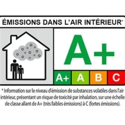 Lutece Papier peint vinyle intissé feuillage épis grain vert kaki L.1005 x l.53cm Lutèce