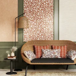 Papier peint vinyle intissé Gordo uni texturé beige L. 10,05m x l. 0,53m-GoodHome Outlet