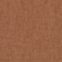 Lutece Papier peint vinyle intissé uni Kopa terracotta L.1005 x l.53cm Lutèce