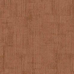 Lutece Papier peint vinyle intissé uni Kopa terracotta L.1005 x l.53cm Lutèce