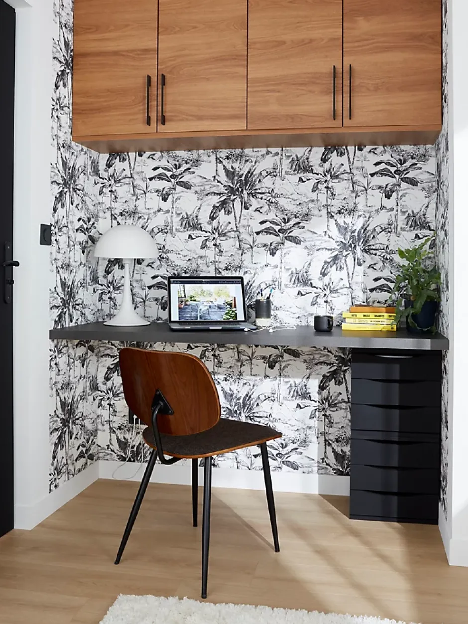 GoodHome Papier peint vinyle intissé texturé Chooky