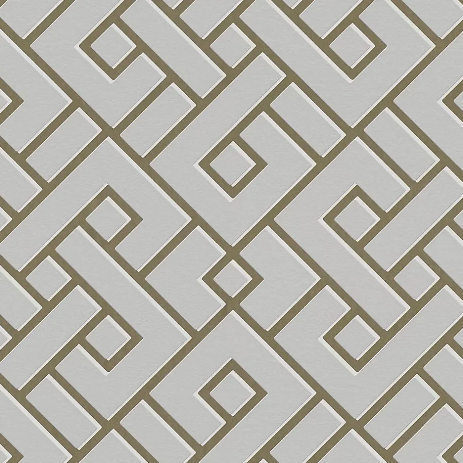 GoodHome Papier peint Vinyle Intissé Nimie crème