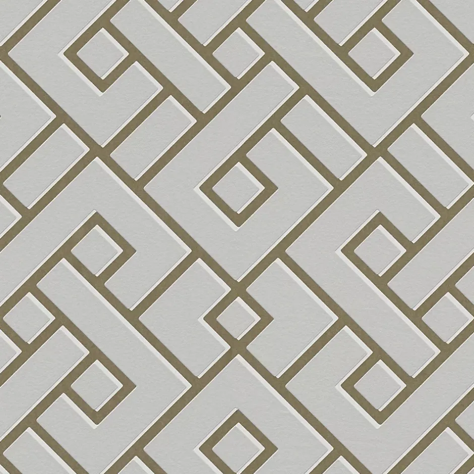 GoodHome Papier peint Vinyle Intissé Nimie crème