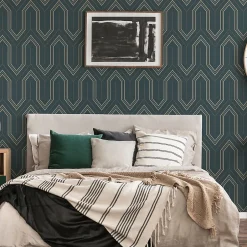 Papier peint vinyle intissé Matariya-GoodHome Sale