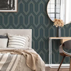 Papier peint vinyle intissé Matariya-GoodHome Sale