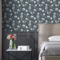 Papier peint Vinyle Intissé Rubin gris-GoodHome Online