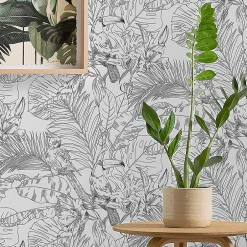 Papier peint vinyle intissé texturé Oophoric-GoodHome Discount