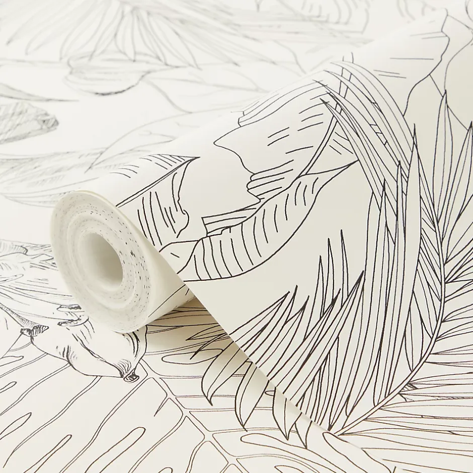 Papier peint vinyle intissé texturé Oophoric-GoodHome Discount