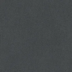 Papier peint vinyle intissé uni aspect tissu gris anthracite L.1005 x l.53cm , Mythe-GoodHome