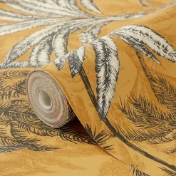 Papier peint vinyle intissé texturé Rophyte-GoodHome