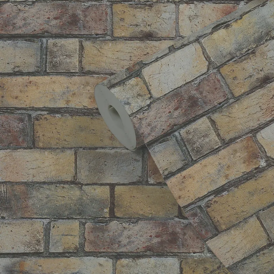 Papier peint Vinyle Intissé Hamat rose poudré-GoodHome Best