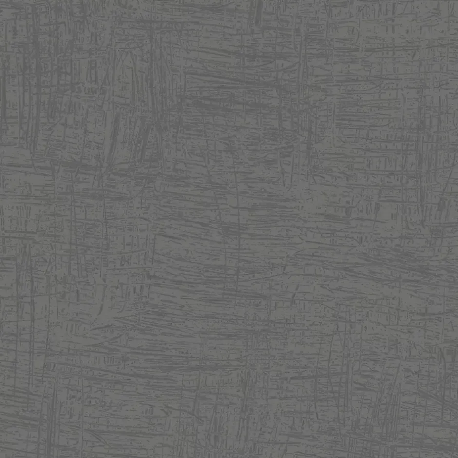 GoodHome Papier peint vinyle sur intissé Moivre gris anthracite