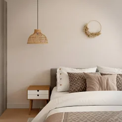 Papier peint vinyle sur intissé Aune sable-GoodHome Sale