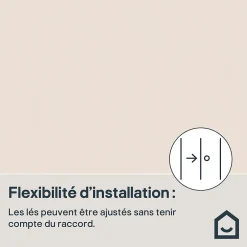 Papier peint vinyle sur intissé  Aune sable-GoodHome Sale