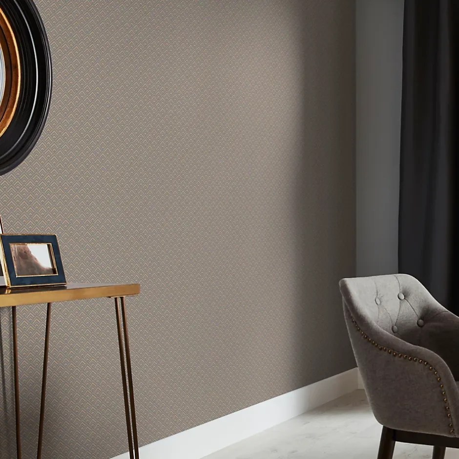 GoodHome Papier peint vinyle sur intissé Ficus noir