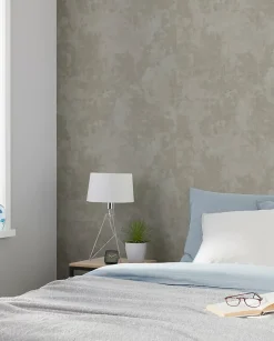 Papier peint vinyle sur intissé  Omey marron-GoodHome Clearance