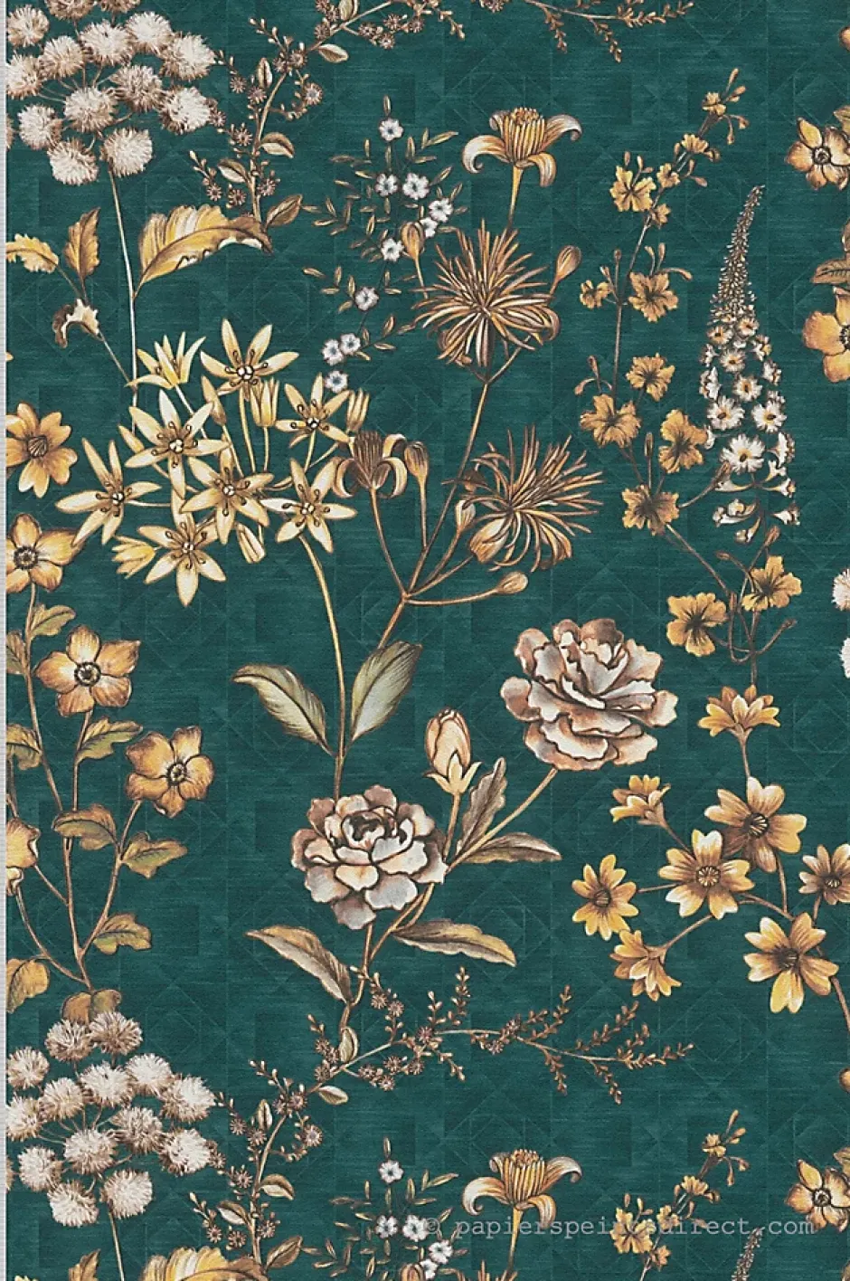 Papier peint vinyle sur intissé Fleur L.10.05 x l.0.53 m. - Réf. AS-391174-A.S. Creation Best