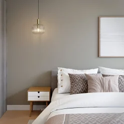 Papier peint vinyle sur intissé Tille beige-GoodHome New