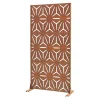 Paravent Kilsturd acier corten 180 x 90 x 40 cm rouille-Casa.Pro Outlet