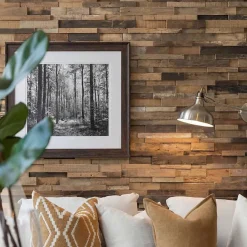 Parement bois recyclé 1,16 m2 ultra vieilli-Decoon New