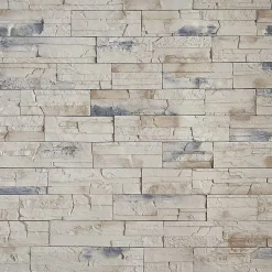 Parement imitation pierre alaska beige bleuté 0,52 m2-Decoon New