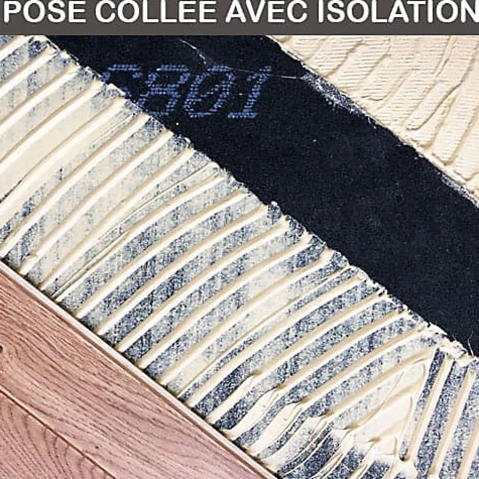 Premibel Parquet Parquet Bâton Rompu Chêne contrecollé verni brossé Rustique Naturel Oxford 125x15X600mm - 4mm de couche d'usure