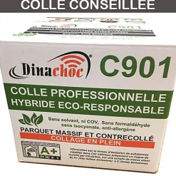 Premibel Parquet Parquet Chêne Contrecollé PR bis Verni Brossé Las Vegas 150X14MM - Longueurs de 400mm à 1900mm - 4mm de Couche d'usure