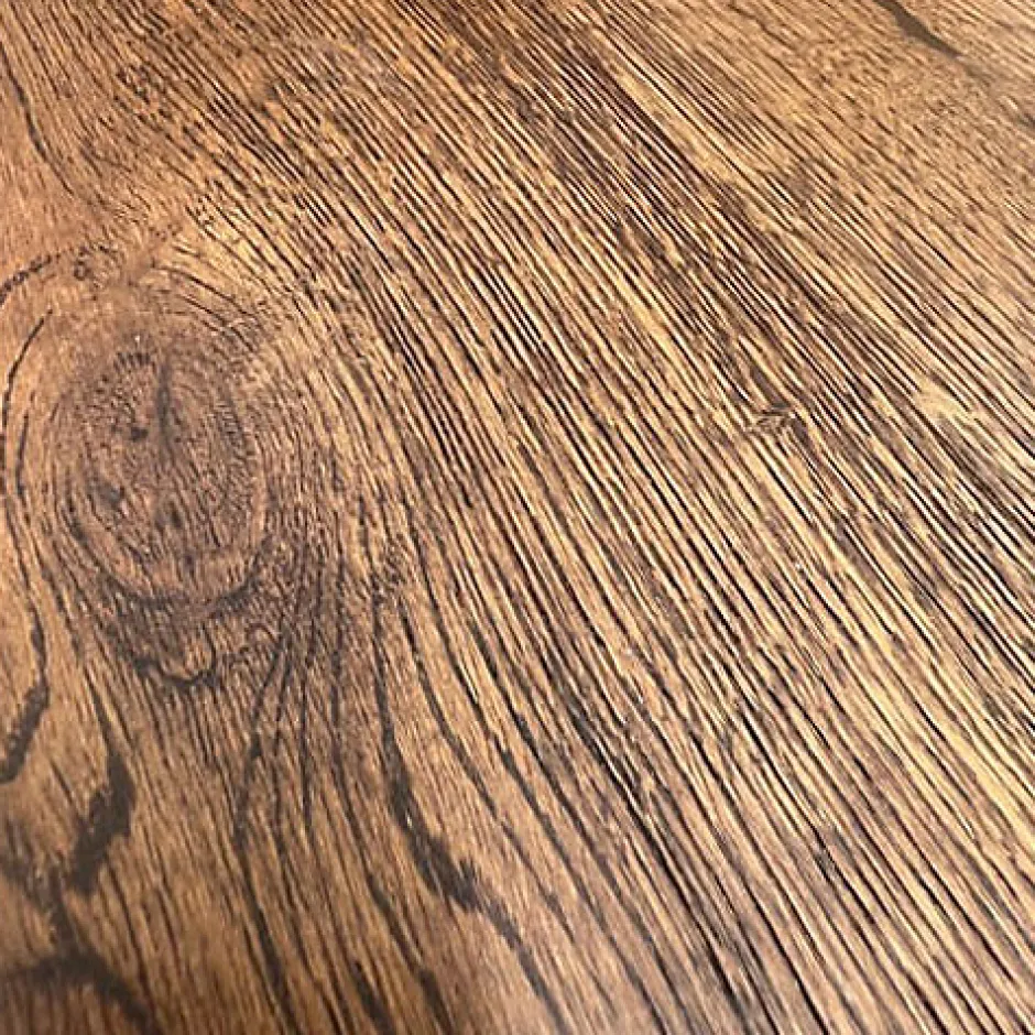 Parquet Chêne contrecollé verni brossé Rustique Old Brown 190x18mm - Longueurs Variables de 400 à 1900mm - 3mm de couche d'usure-Premibel Parquet