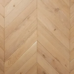 GoodHome Parquet contrecollé à coller point de hongrie en chêne Eslov finition vernis mat coloris naturel L.54 x l.9 x ép.1,4 cm