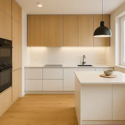 Parquet contrecollé Chêne naturel - Lame droite - Huilé - 2200x240x15mm-Wood And Cotta Hot