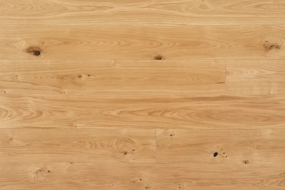 Wood And Cotta Parquet contrecollé Chêne naturel - Lame droite - Huilé - 2200x220x15mm